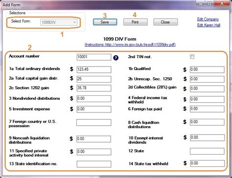 nondividend distributions in box 3 of form 1099 div|1099 download form div.